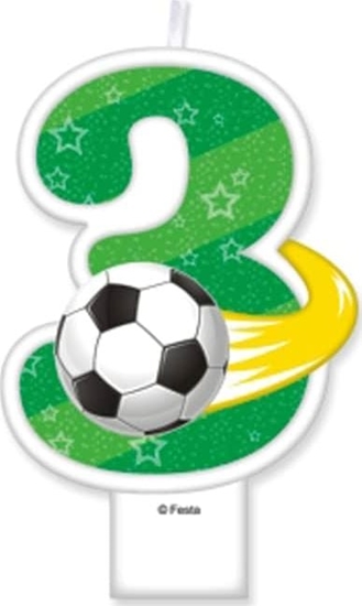 Picture of MK wieczka cyferka Pika Nona - 3 - trzy uniwersalny