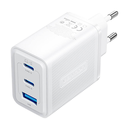 Attēls no MOBILE CHARGER WALL 65W USB/3P WHITE FERW0-EU VENTION