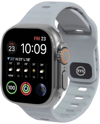 Attēls no Mobile Origin Strap, light gray- Apple Watch 49mm/45mm/44mm/42mm