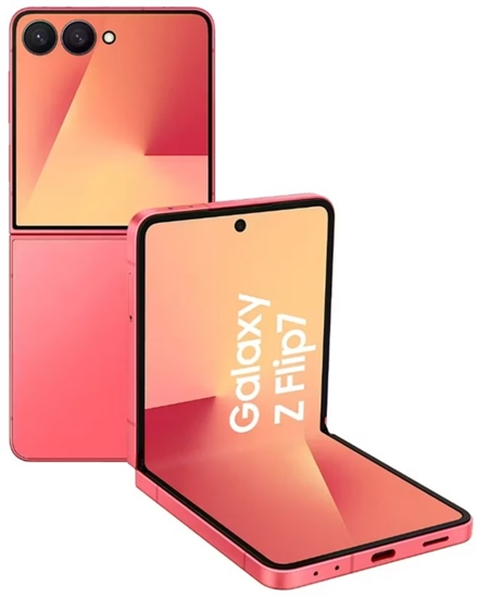 Изображение Smartfon Samsung Galaxy Z Flip7 5G 12/512GB Koralowy (SM-F766BZRHEUE)