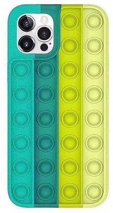 Attēls no Mocco Bubble Antistress Case for Apple iPhone 11 Pro Green