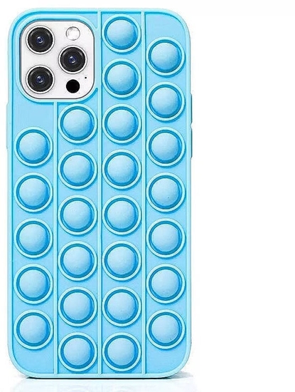 Picture of Mocco Bubble Antistress Case for Apple iPhone 12 Pro Max Blue