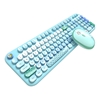 Picture of MOFII MOFII Lovely 2.4G Wireless Keyboard + Mouse Set (Blue)