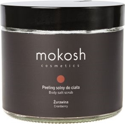 Picture of Mokosh Cosmetics Body Salt Scrub Cranberry peeling solny do ciaa urawina 300g