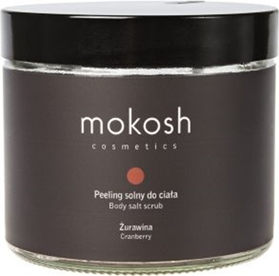 Picture of Mokosh Cosmetics Body Salt Scrub Cranberry peeling solny do ciaa urawina 300g