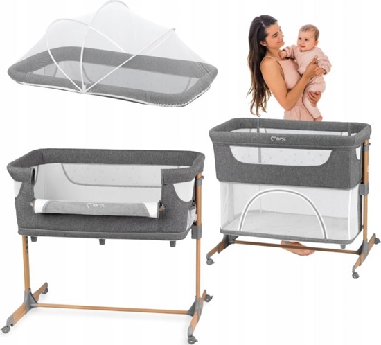 Изображение MoMi óeczko Dostawne Turystyczne 4w1 Smart Bed