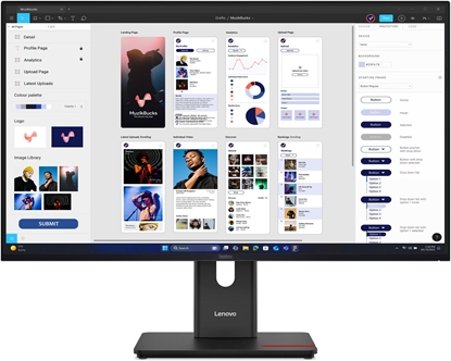 Attēls no Monitor Lenovo ThinkVision T32UD-40 (64B0ZAT1EU)