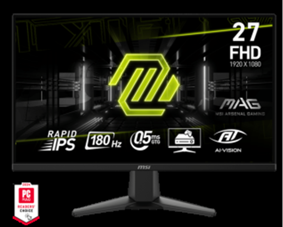 Picture of Monitors MSI MAG 275F 27" R-IPS FHD 0.5ms 180hz