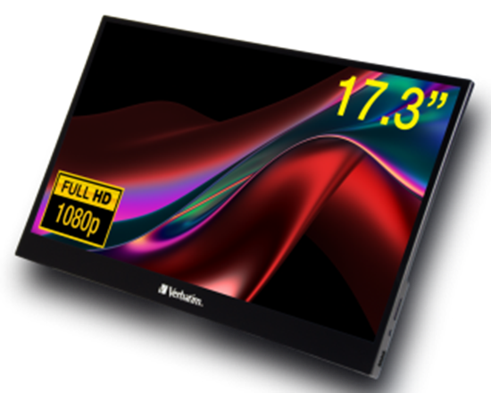 Picture of Monitors Verbatim 17.3" Touchscreen FHD