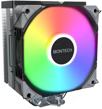 Picture of Montech NX400 Black CPU-Khler, ARGB - 120mm, schwarz