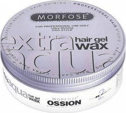 Picture of Morfose Extra Aqua Gel Hair Styling Wax wosk do stylizacji wosów o zapachu gumy balonowej Extra 175ml
