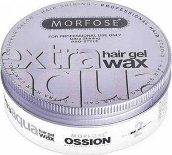 Picture of Morfose Extra Aqua Gel Hair Styling Wax wosk do stylizacji wosów o zapachu gumy balonowej Extra 175ml
