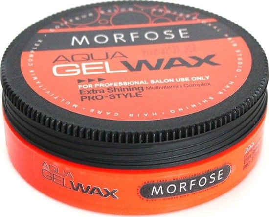 Picture of Morfose MORFOSE_Professional Aqua Hair Gel Wax Extra Shining nabyszczajcy wosk elowy do wosów Melon 175ml