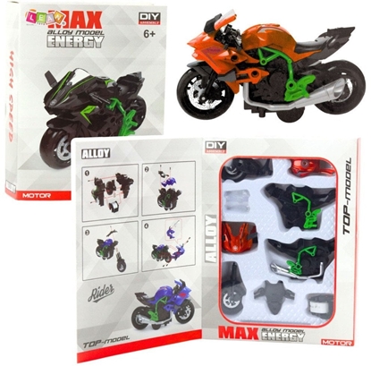 Изображение Motocykl do skrcania metalowy 1:14