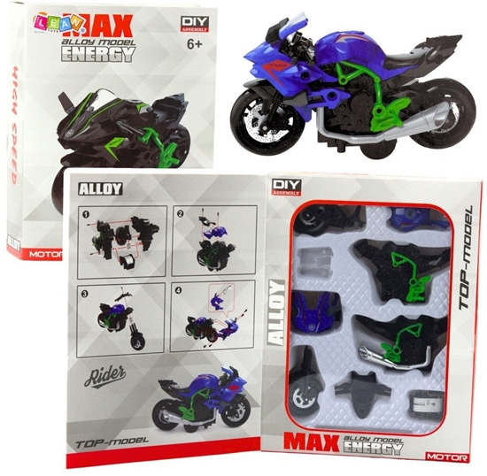 Изображение Motocykl do skrcania metalowy 1:14