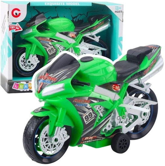 Изображение Motor wycigowy z napdem zielony