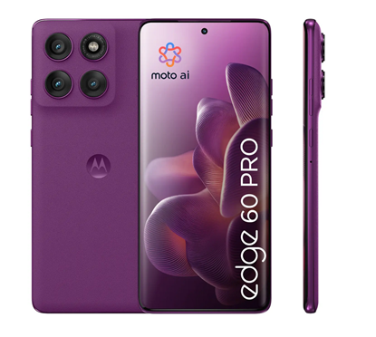 Attēls no Motorola Moto Edge 60 Pro Smartphone 12GB / 512GB Sparkling Grape