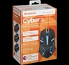 Picture of MOUSE DEFENDER CYBER MB-560L BLACK 7 COLORS 1200DPI 3P