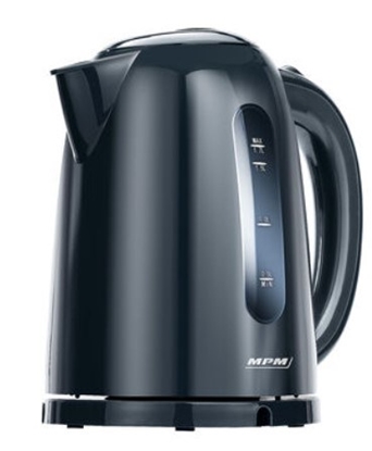 Attēls no MPM cordless kettle MCZ-105/C, black, 1.7 l