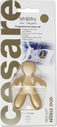 Изображение Mr&Mrs Fragrance Mr Mrs Cesare Car air freshener JCESBS18NV00 Scent for Car, Noble Oud, Gold