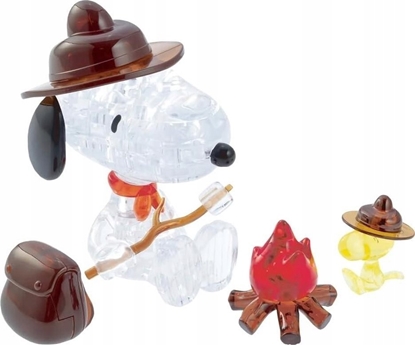 Picture of Multigra Crystal Puzzle - Snoopy Camping