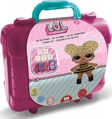 Изображение Multiprint Piecztki LOL travel set w walizce 42980