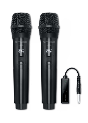 Picture of Muse | Pack 2 Wireless Microphones | MC-50 WI | Black