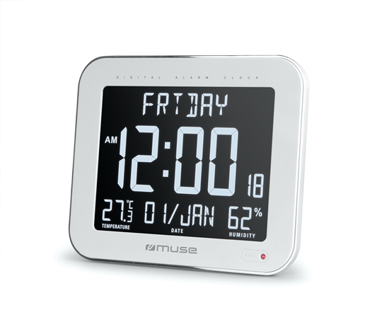 Picture of Muse | Wall Clock with Alarm Function | M-090 WMC | White