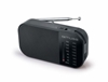 Picture of Muse M-025 R, Portable radio, Black