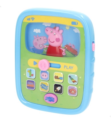 Attēls no Muzikāla rotaļlieta Planšete Peppa Pig ar skaņu no 6 men. CB39160