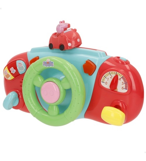 Picture of Muzikāla rotaļlieta stūre Peppa Pig ar skaņu no 6 men. CB39159