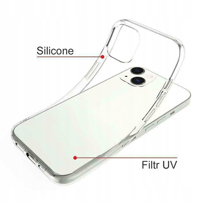 Attēls no Nakadka slim case 2mm do iPhone 13 transparentny
