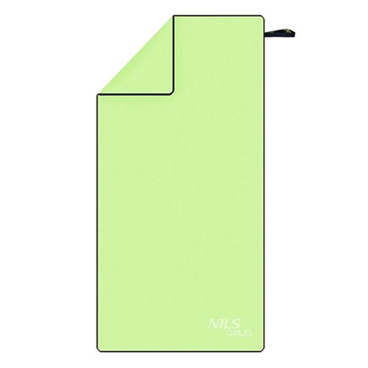 Picture of NAR11 ZAĻS MIKROŠĶIEDRAS DVIELIS 140x70 cm NILS AQUA