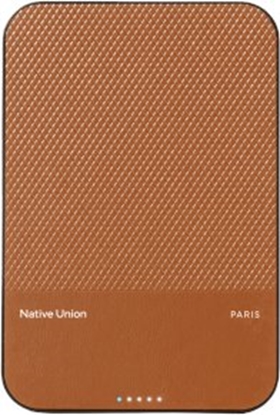 Изображение Native Union (Re)Classic Qi2 Power Bank - magnetyczny powerbank 5000 mAh kompatybilny z MagSafe i Qi2, kabel USB-C - USB-C 15 cm