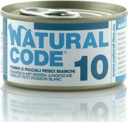 Picture of Natural Line s.r.l NATURAL CODE KOT 85g 10 TUCZYK/RYBA sos /24