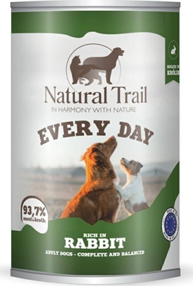 Picture of Natural Trail NATURAL TRAIL PIES pusz.400g EVERY DAY    RABBIT