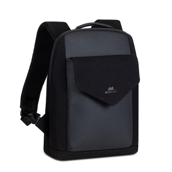 Picture of NB BACKPACK CANVAS 13.3"/8521 BLACK RIVACASE