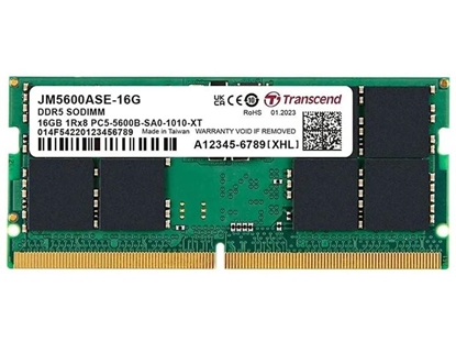 Picture of NB MEMORY 16GB DDR5-5600 SO/JM5600ASE-16G TRANSCEND