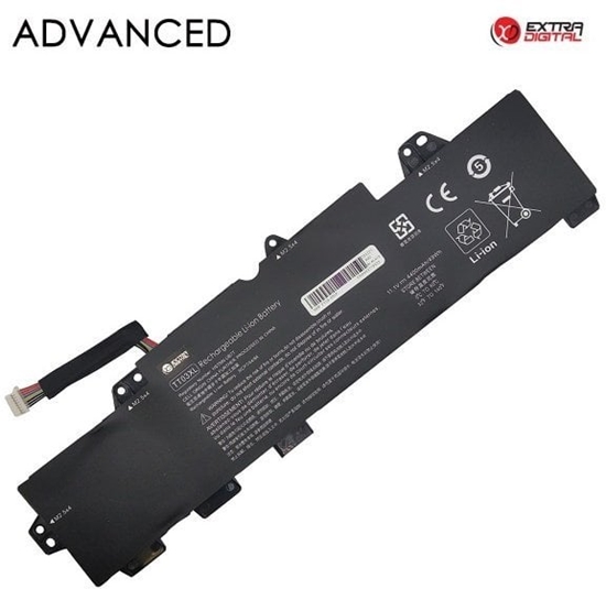 Изображение Neiojamo kompiuterio baterija HP TT03XL, 4400mAh, Extra Digital Advanced