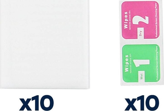 Picture of nemo Szko Hartowane 10w1 APPLE IPHONE 15 PRO (10 sztuk szkieek)