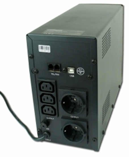 Изображение Nepārtrauktas barošanas bloks Energenie UPS 1200VA LCD