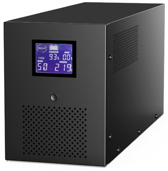 Picture of Nepārtrauktās barošanas bloks Energenie UPS With USB and LCD Display 3000 VA Black