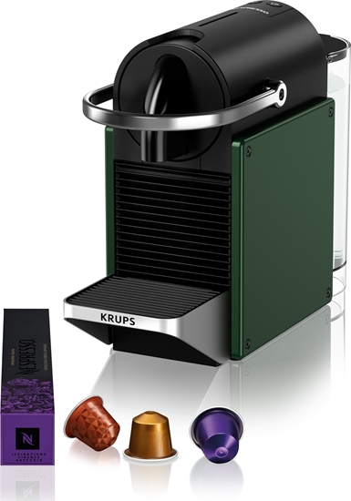 Picture of Nespresso XN 3063  Pixie Coffee Machine  green   by Krups