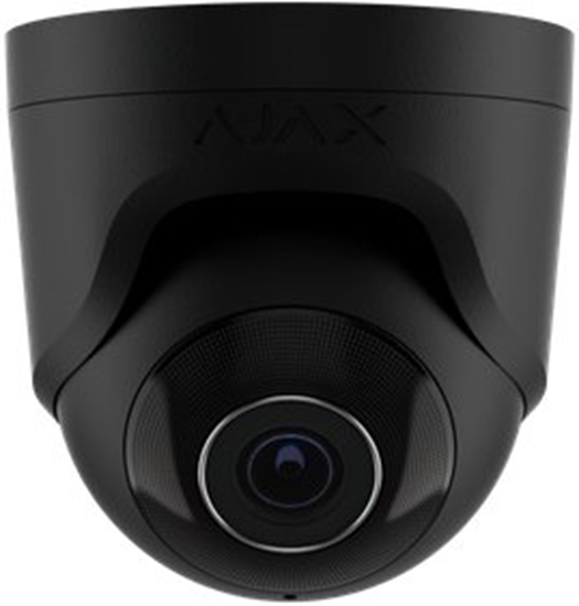 Picture of NET CAMERA 8MP TURRETCAM/2.8MM BLACK 64928 AJAX