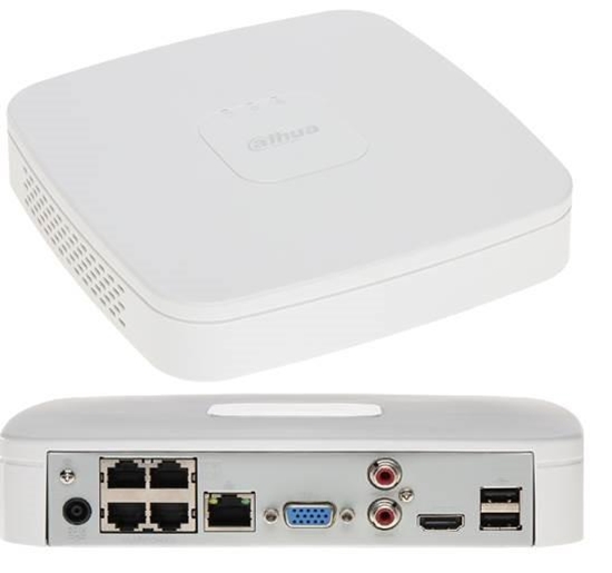 Picture of NET VIDEO RECORDER 4CH 4POE/NVR4104-P-EI DAHUA