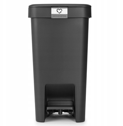 Picture of New! BRABANTIA StepUp pedal bin 10 l Dark Grey 800344