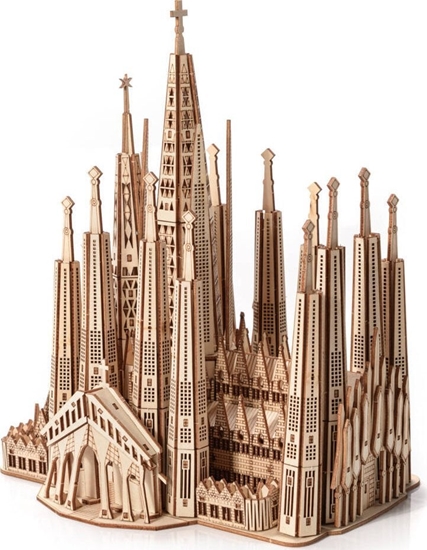 Изображение Nice Idea Little Story Drewniane Puzzle Model 3D - Sagrada Familia