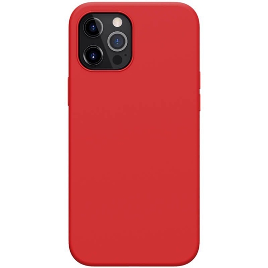Picture of Nillkin Apple iPhone 12 Pro Max 6.7 Flex Pure Magnetic Cover Red Red