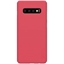Picture of Nillkin Samsung Galaxy S10 Super Frosted Back Cover Red
