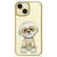 Изображение Nimmy etui iPhone 15 6.1" khaki Glasses   Cool Dog